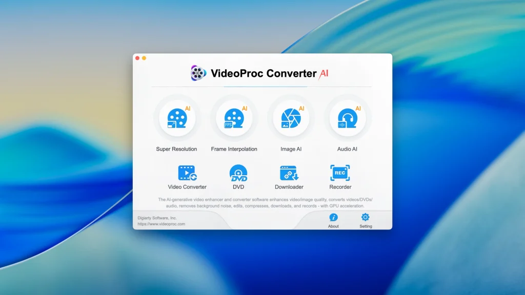 VideoProc Converter AI