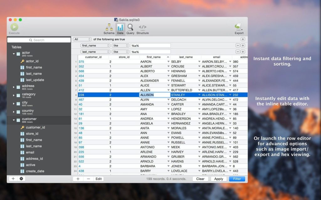 SQLPro for SQLite