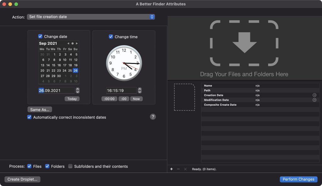 A Better Finder Attributes
