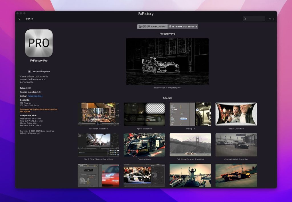 FxFactory Pro