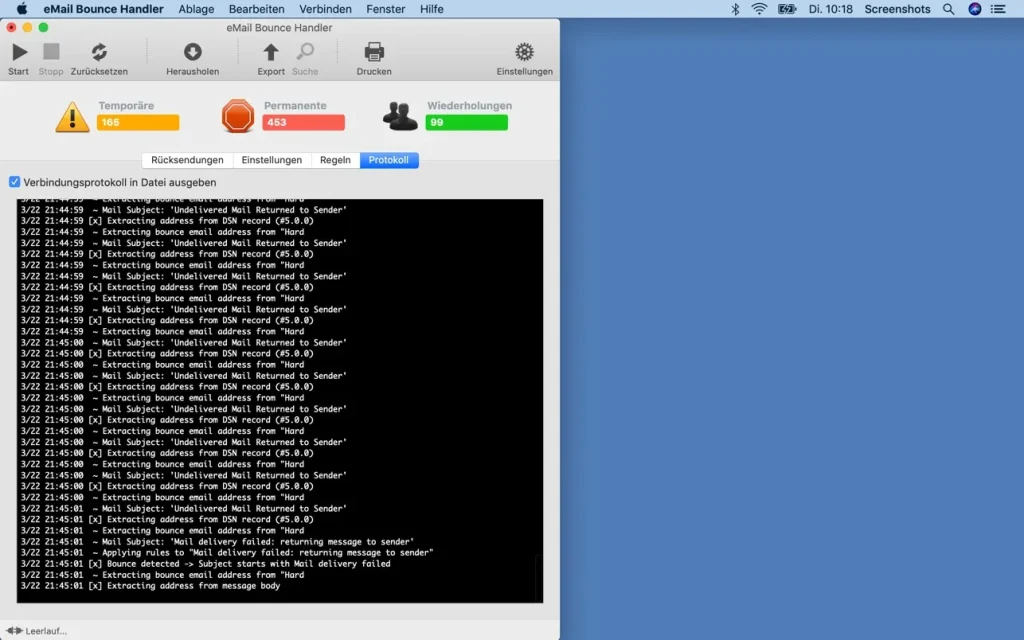 eMail Bounce Handler 