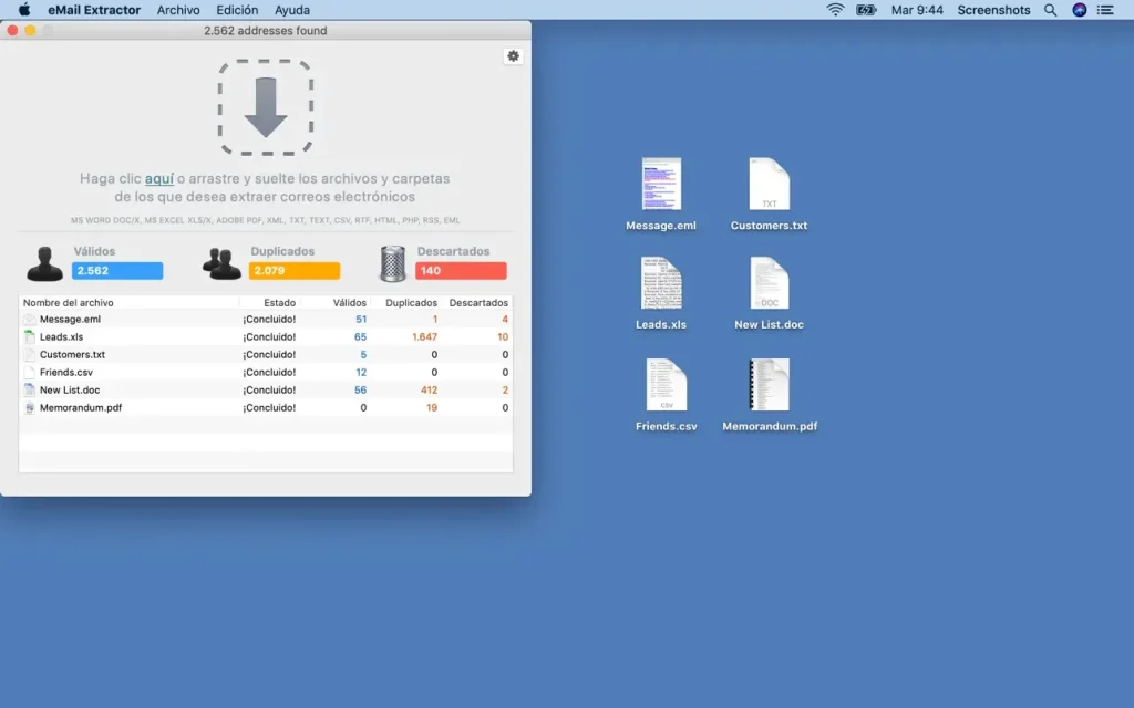 eMail extractor 3.9.1 