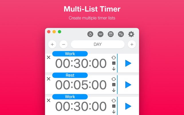 Multi-List Timer