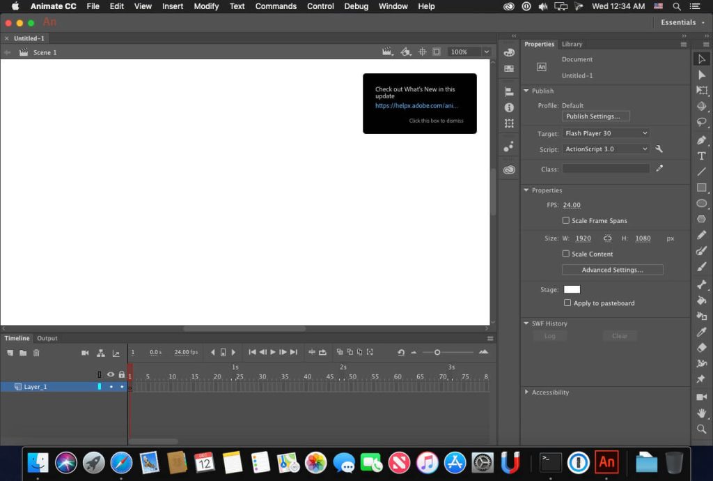 Adobe Animate 2024 