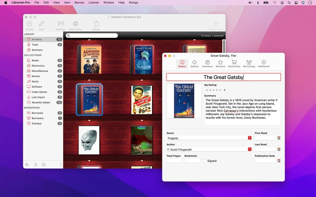 Librarian Pro