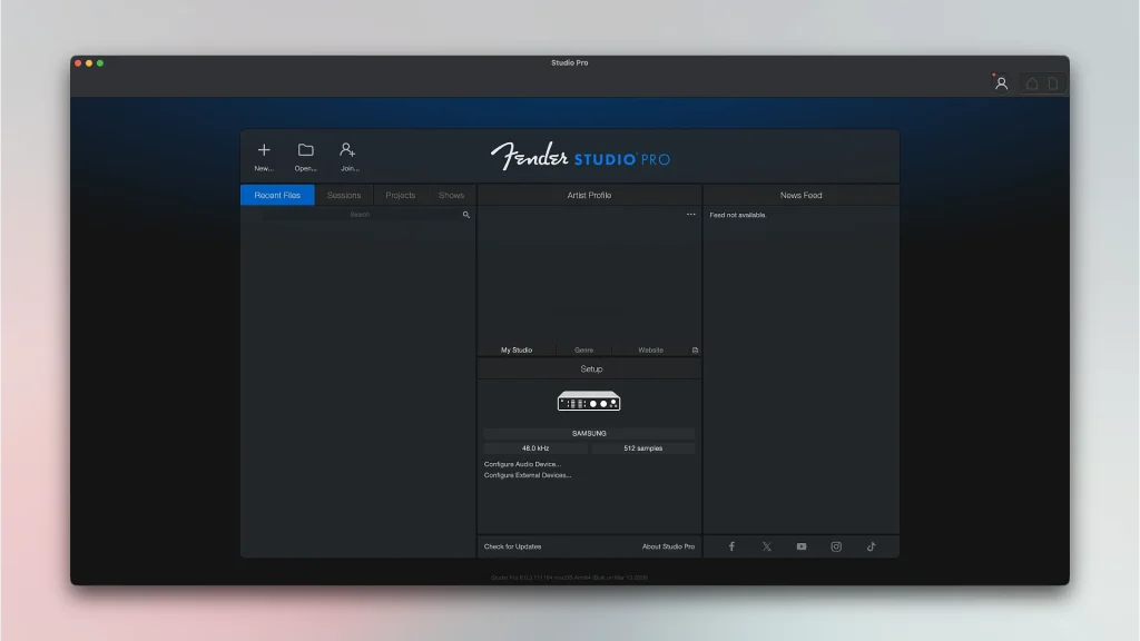 Fender Studio Pro