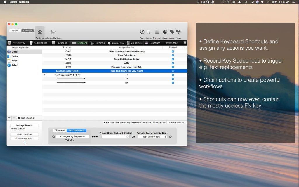 BetterTouchTool 