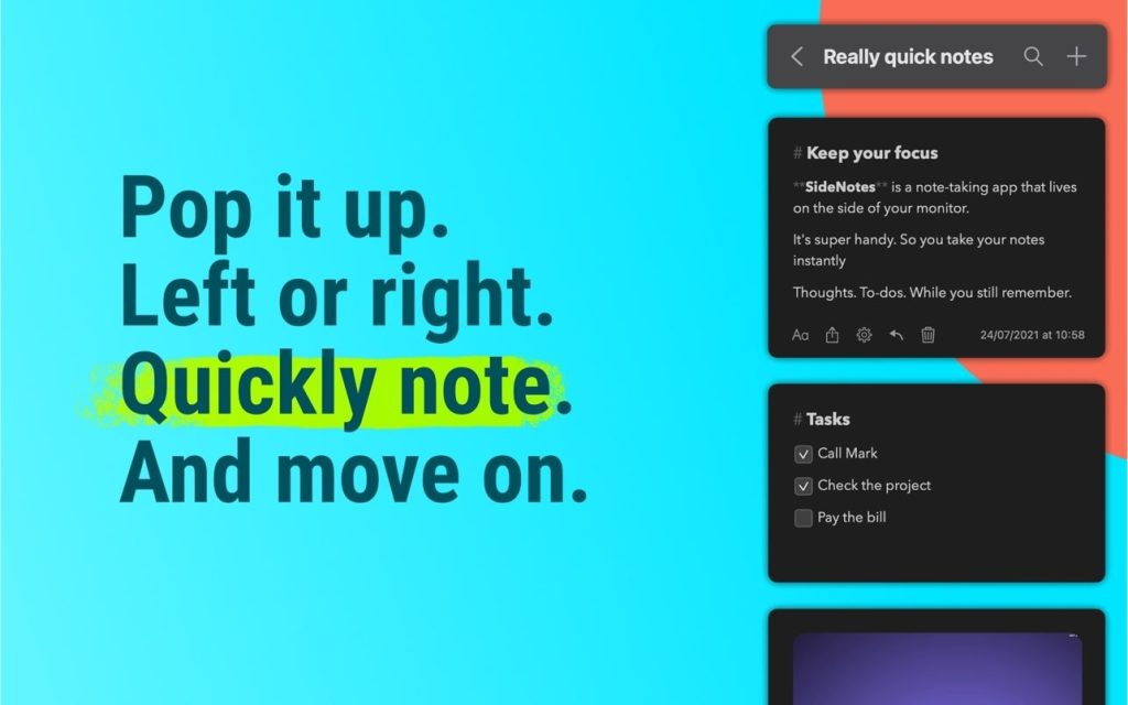 Side Notes 