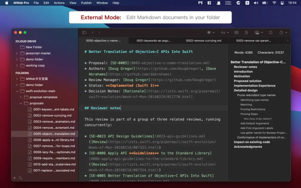 MWeb Pro