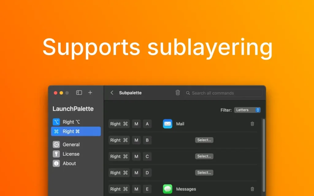 LaunchPalette – App Switcher 