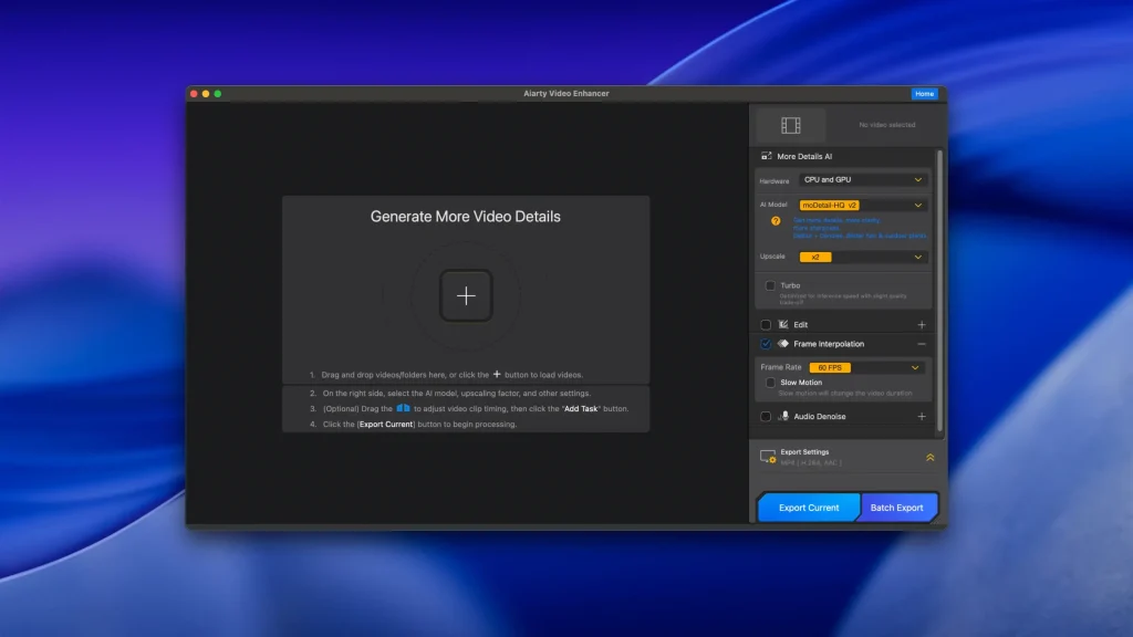 Aiarty Video Enhancer 