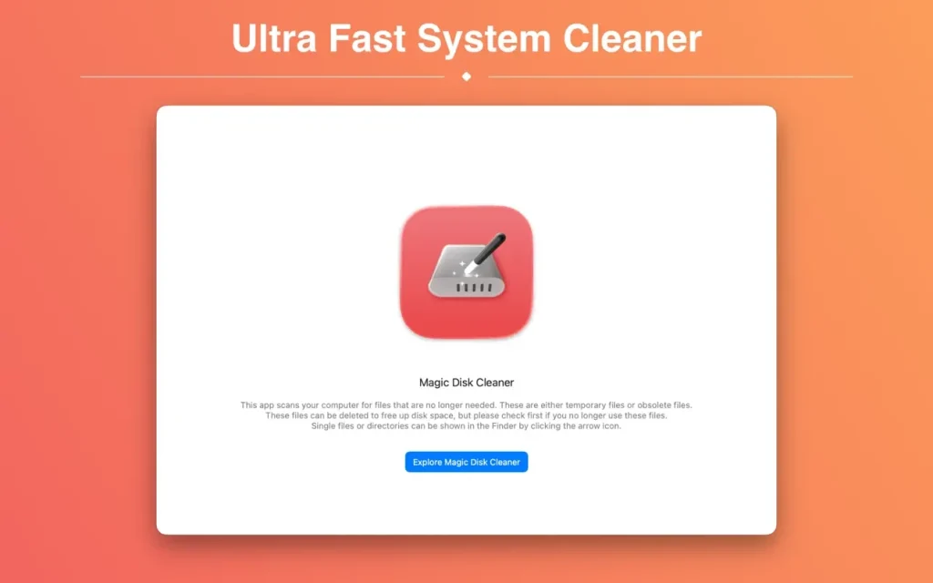 Magic Disk Cleaner