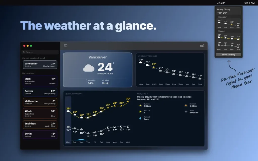 Mercury Weather